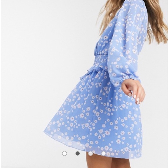NWT ASOS Floral Skater Dress - Picture 2 of 6